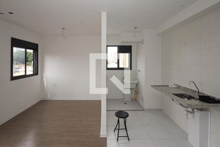 Sala e Cozinha de apartamento para alugar com 1 quarto, 38m² em Parque da Vila Prudente, São Paulo