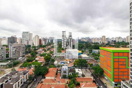 Sala - Vista de kitnet/studio para alugar com 2 quartos, 70m² em Brooklin, São Paulo