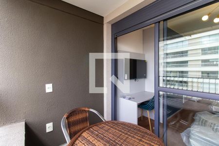 Studio - Varanda de kitnet/studio para alugar com 1 quarto, 27m² em Perdizes, São Paulo