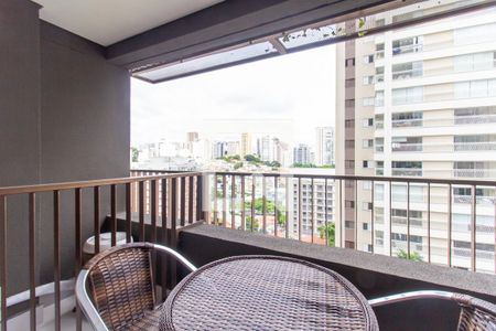 Studio - Varanda de kitnet/studio para alugar com 1 quarto, 27m² em Perdizes, São Paulo