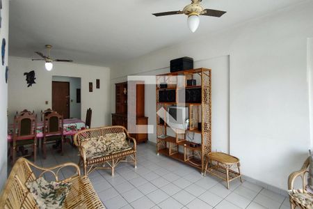 Sala de apartamento para alugar com 3 quartos, 140m² em Vila Assuncao, Praia Grande