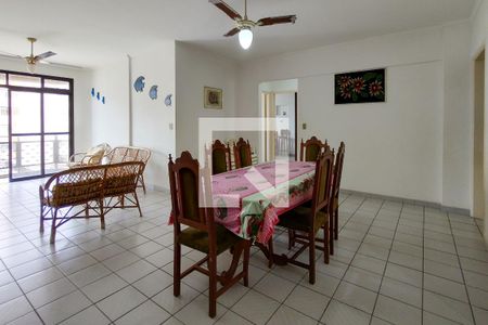 Sala de apartamento para alugar com 3 quartos, 140m² em Vila Assuncao, Praia Grande