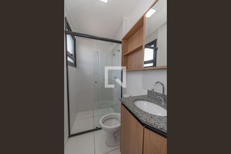 Banheiro da Suíte  de apartamento para alugar com 2 quartos, 55m² em Jardim do Bosque, Hortolândia