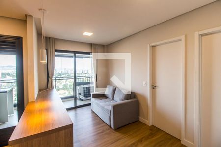 Sala de TV de apartamento para alugar com 2 quartos, 57m² em Tamboré, Barueri