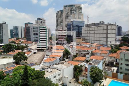 Vista da Varanda de kitnet/studio para alugar com 1 quarto, 30m² em Pinheiros, São Paulo