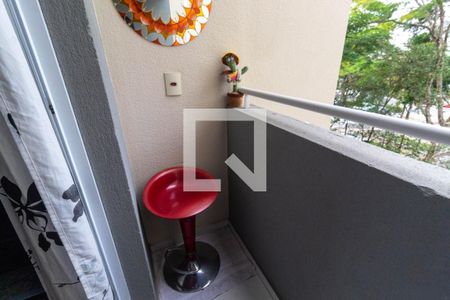 Varanda da Sala de apartamento para alugar com 2 quartos, 49m² em Engenheiro Goulart, São Paulo