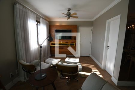 Sala de apartamento à venda com 3 quartos, 134m² em Notre Dame, Campinas