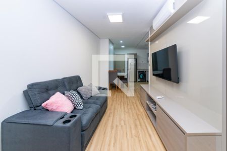 Sala de apartamento para alugar com 1 quarto, 45m² em Barro Preto, Belo Horizonte