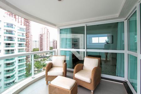 Varanda de kitnet/studio para alugar com 1 quarto, 38m² em Barra da Tijuca, Rio de Janeiro