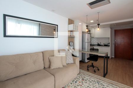 Sala de kitnet/studio para alugar com 1 quarto, 38m² em Barra da Tijuca, Rio de Janeiro