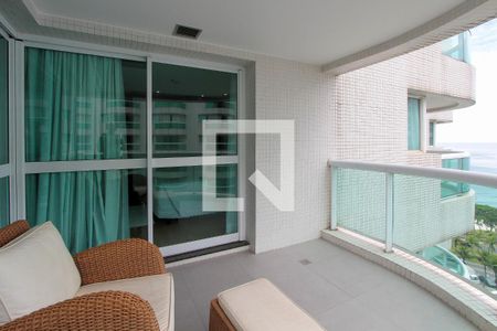 Varanda de kitnet/studio para alugar com 1 quarto, 38m² em Barra da Tijuca, Rio de Janeiro