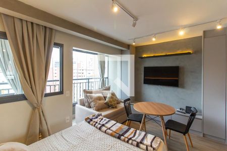 Studio de kitnet/studio para alugar com 1 quarto, 27m² em Barra Funda, São Paulo