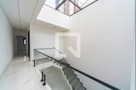 Hall da Escada de casa à venda com 3 quartos, 135m² em Jardim Bela Vista, Santo André