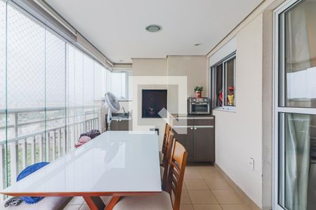 Varanda Gourmet de apartamento à venda com 3 quartos, 84m² em Jaguaré, São Paulo