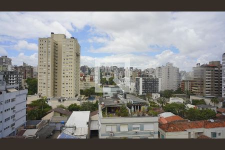 Sala - Vista de apartamento à venda com 4 quartos, 231m² em Auxiliadora, Porto Alegre