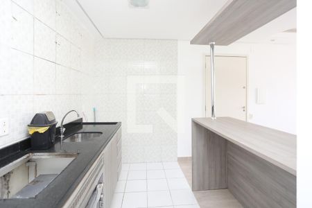 Cozinha de apartamento para alugar com 2 quartos, 44m² em Mário Quintana, Porto Alegre