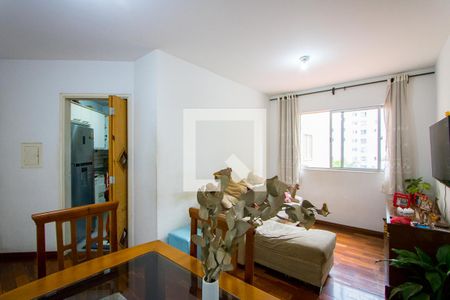 Sala de apartamento à venda com 3 quartos, 60m² em Parque Marajoara, Santo André