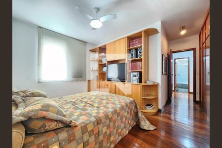 Quarto Suíte de apartamento à venda com 4 quartos, 160m² em Santo Antônio, Belo Horizonte