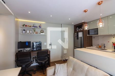 Sala de apartamento à venda com 1 quarto, 41m² em Continental, Osasco