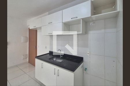 Sala/Cozinha de apartamento à venda com 1 quarto, 65m² em Recreio dos Bandeirantes, Rio de Janeiro