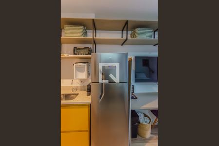 Cozinha de kitnet/studio à venda com 1 quarto, 25m² em Vila Mariana, São Paulo