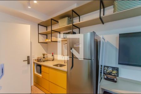 Cozinha de kitnet/studio à venda com 1 quarto, 25m² em Vila Mariana, São Paulo