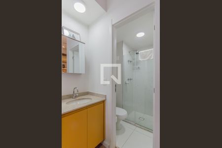 Banheiro de kitnet/studio à venda com 1 quarto, 25m² em Vila Mariana, São Paulo