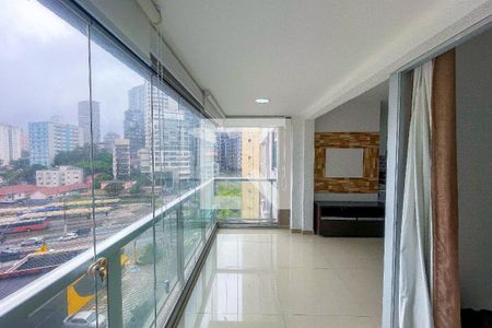 Varanda de apartamento à venda com 1 quarto, 42m² em Sumaré, São Paulo