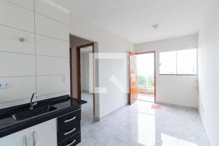 Sala/Cozinha de apartamento para alugar com 2 quartos, 40m² em Cidade Patriarca, São Paulo