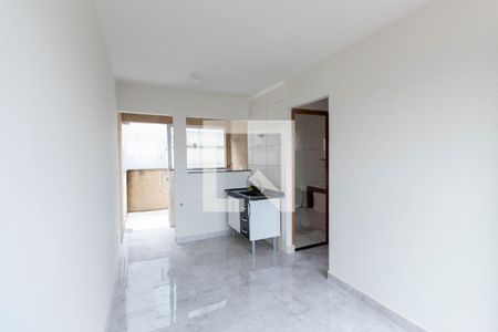 Sala/Cozinha de apartamento para alugar com 2 quartos, 40m² em Cidade Patriarca, São Paulo