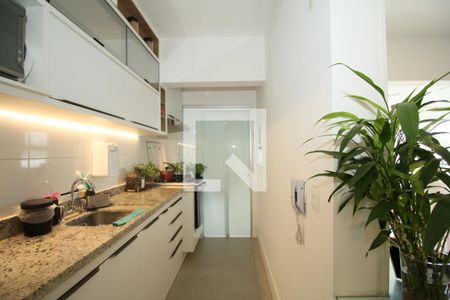 Cozinha de apartamento para alugar com 2 quartos, 67m² em Vila Andrade, São Paulo