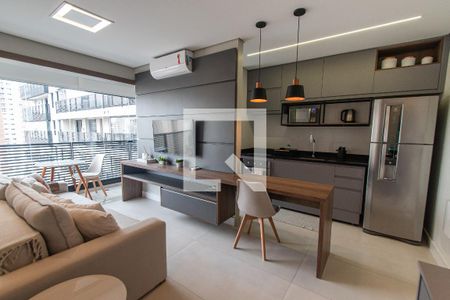 Sala de apartamento para alugar com 1 quarto, 43m² em Vila Mariana, São Paulo