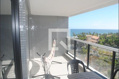 Varanda de apartamento para alugar com 1 quarto, 53m² em Stella Maris, Salvador