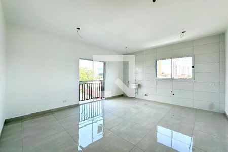 Sala/Cozinha de apartamento para alugar com 1 quarto, 38m² em Vila Mangalot, São Paulo