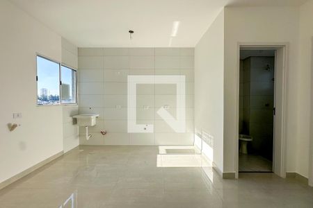 Sala/Cozinha de apartamento para alugar com 1 quarto, 38m² em Vila Mangalot, São Paulo