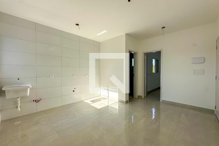 Sala/Cozinha de apartamento para alugar com 1 quarto, 38m² em Vila Mangalot, São Paulo