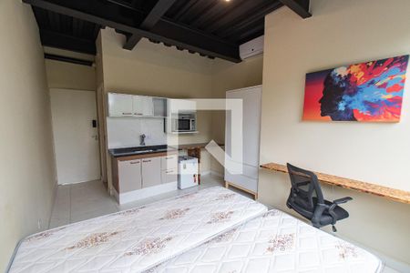 Sala/quarto/cozinha de kitnet/studio para alugar com 1 quarto, 23m² em Vila Mariana, São Paulo