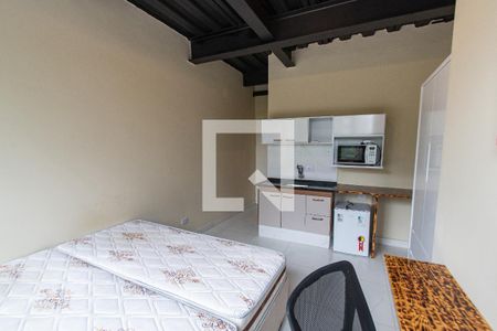 Sala/quarto/cozinha de kitnet/studio para alugar com 1 quarto, 23m² em Vila Mariana, São Paulo