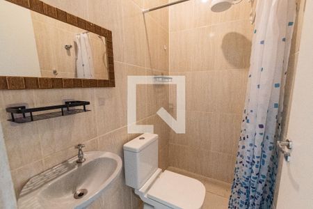 Banheiro de kitnet/studio para alugar com 1 quarto, 23m² em Vila Mariana, São Paulo