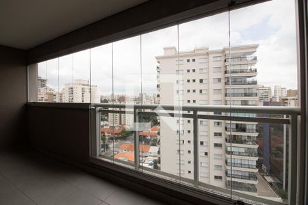 Vista da Varanda de apartamento para alugar com 1 quarto, 52m² em Campo Belo, São Paulo