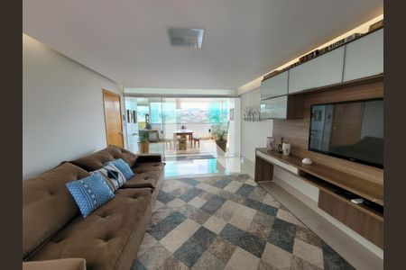 Sala de apartamento à venda com 4 quartos, 254m² em Fernão Dias, Belo Horizonte