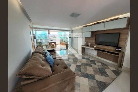 Sala de apartamento à venda com 4 quartos, 254m² em Fernão Dias, Belo Horizonte