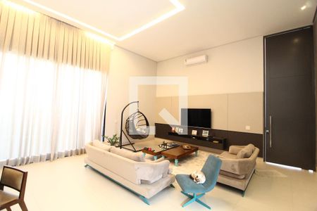 Sala de casa de condomínio para alugar com 3 quartos, 240m² em Jardim Sul, Uberlândia