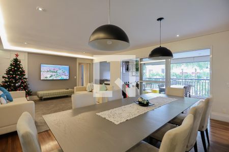 Sala de estar/jantar de apartamento à venda com 3 quartos, 162m² em Santana, São Paulo