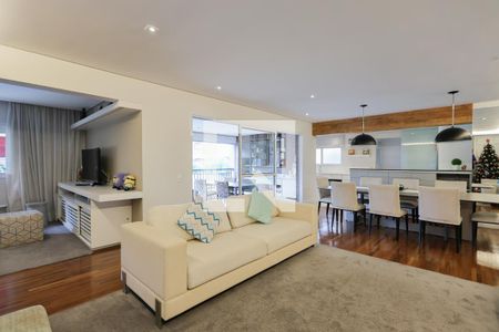 Sala de estar/jantar de apartamento à venda com 3 quartos, 162m² em Santana, São Paulo