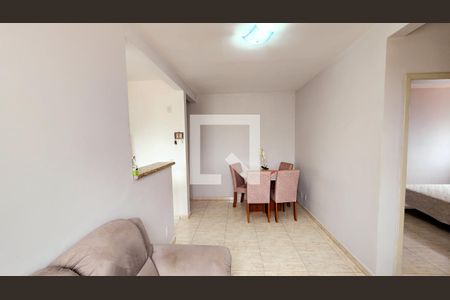 Sala de apartamento à venda com 2 quartos, 56m² em Vila Della Piazza, Jundiaí