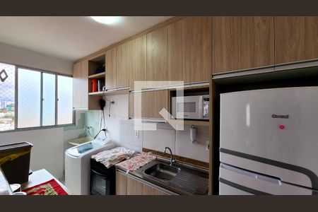 Cozinha e Área de Serviço de apartamento à venda com 2 quartos, 56m² em Vila Della Piazza, Jundiaí