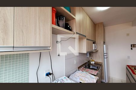 Cozinha e Área de Serviço de apartamento à venda com 2 quartos, 56m² em Vila Della Piazza, Jundiaí