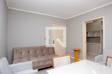 Sala de apartamento à venda com 1 quarto, 45m² em Floresta, Porto Alegre