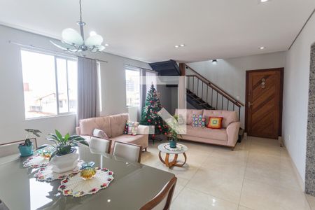 Sala 1 de apartamento à venda com 4 quartos, 160m² em Ana Lúcia, Belo Horizonte